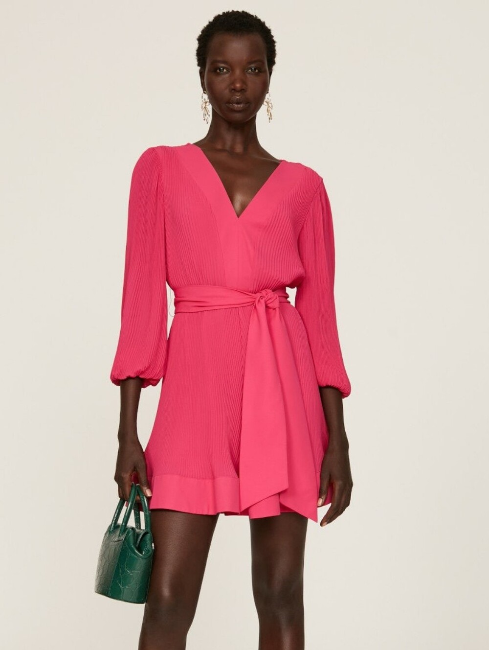 Milly Liv Pleated Dress Size 2